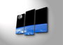 Wallity 3PATDACT-31 Lienzo Decorativo Iluminado con LED de 3 Piezas
